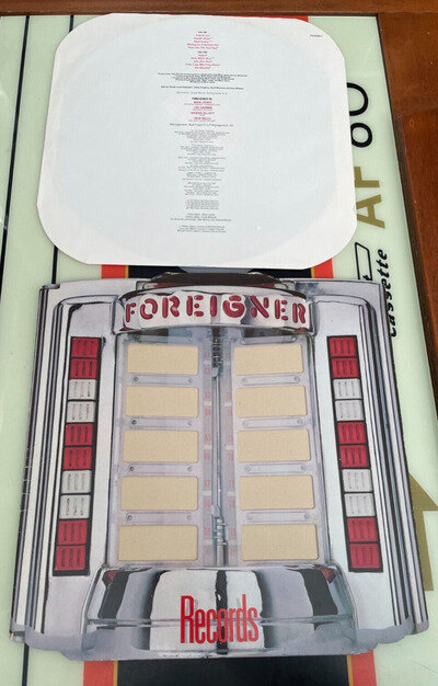 FOREIGNER - RECORDS 12" VINYL LP ATLANTIC GATEFOLD 1982 VINYL LP