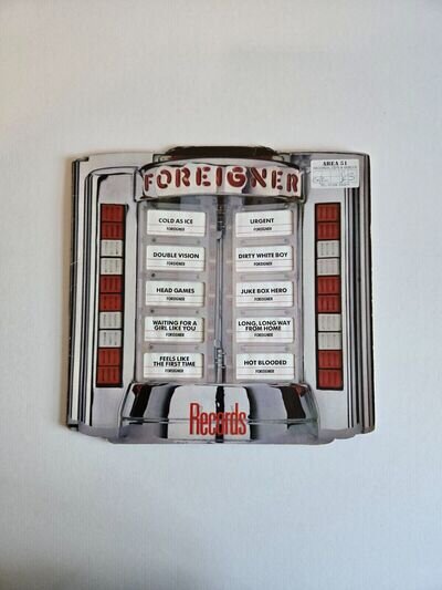 Foreigner Records Vinyl LP Record Album 780999 Die Cut Sleeve - Acceptible