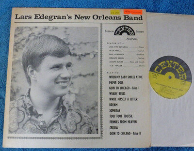 LAR'S EDEGRAN'S NEW ORLEANS BAND-S/T 1973 USA JAZZ LP