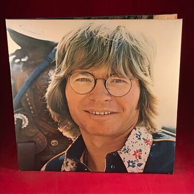 JOHN DENVER Windsong 1975 UK Vinyl LP + INSERT original Song Of Wyoming Spirit