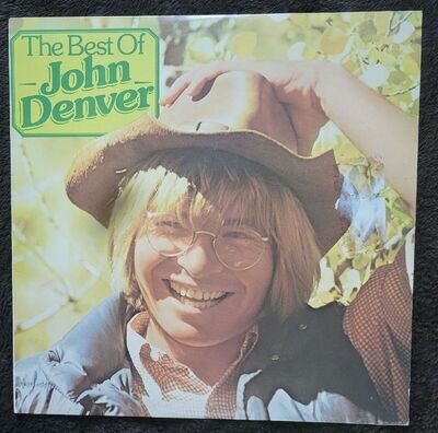 JOHN DENVER - THE BEST OF JOHN DENVER. 1972 UK COUNTRY 12" COMPILATION L.P.