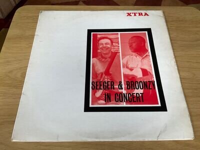 SEEGER AND BROONZY IN CONCERT XTRA LP XTRA 1006, free P&P