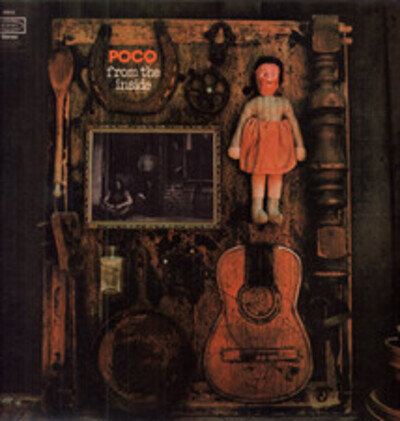 POCO FROM THE INSIDE LP VINYL 10 track yellow labels issue LP in gatefold sleeve