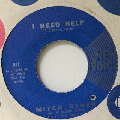MITCH RYDER - BREAK OUT - NEW VOICE 111, VG++