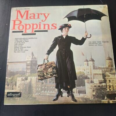 The New York Theatre Orchestra - Songs From Mary Poppins (LP, Pur)