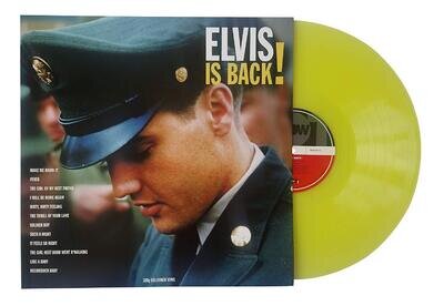 Elvis Is Back! 180g LP Coloured Vinyl Record Soldier Boy Make me know it +more
