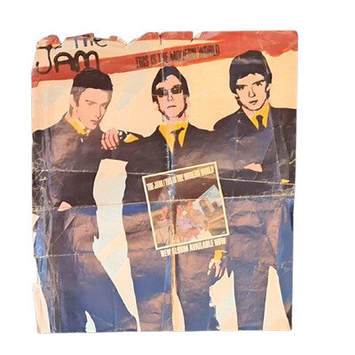 The Jam This is The Modern World 58x50cm Mod Punk Poster