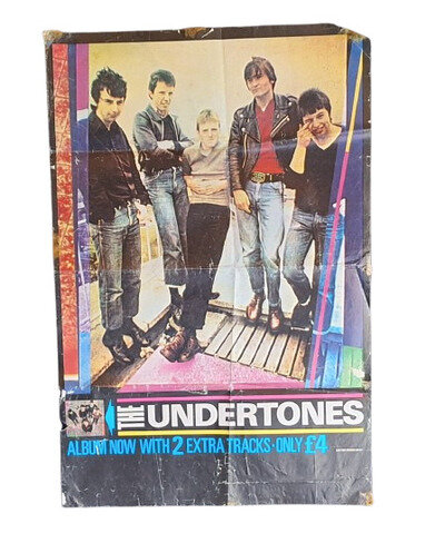 The Undertones 1979 75x49cm 1st Album Original Poster
