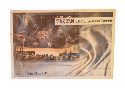 The Jam Dig The New Breed Polydor 76x51cm Promo Poster