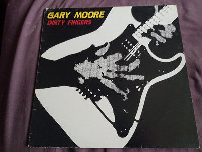 Gary Moore Dirty Fingers vinyl LP 1987