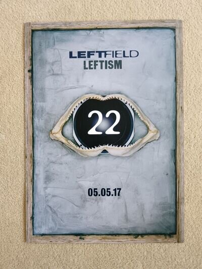 LEFTFIELD - DANCE MUSIC POSTER - LEFTISM 22 ALBUM - A3 SIZE 42x30cm