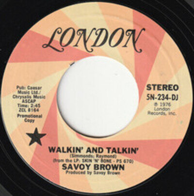 Savoy Brown - Walkin' And Talkin', 7", (Vinyl)