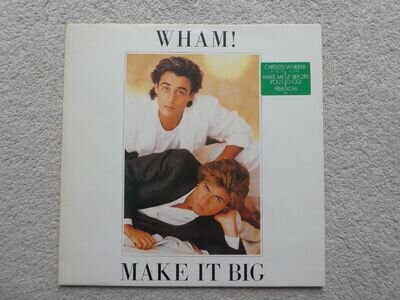Wham! Make It Big 12” Vinyl LP