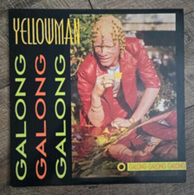 1986 Yellowman Galong Galong Galong Record Vinyl 33 RPM 12" LP GREL 87