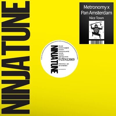 Metronomy and Pan Amsterdam Nice Town [Vinyl] Limited Edition
