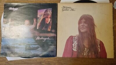 Melanie – Two LP's Gather Me & Madraguda Vinyl Records