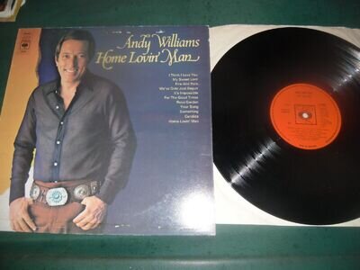 ANDY WILLIAMS LP LOT OF 2 - HOME LOVIN' MAN/THE ANDY WILLIAMS ALBUM
