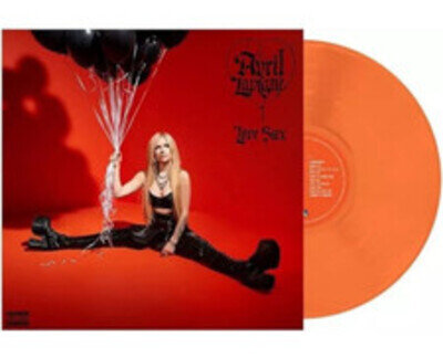 Avril Lavigne - Love Sux - Limited Orange Vinyl LP - New Sealed - Free P&P