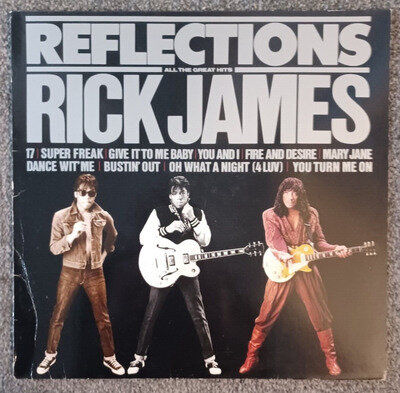 RICK JAMES - REFLECTIONS (BEST OF) - MINT- GERMAN GORDY - VINYL LP