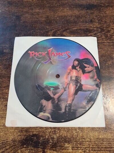 Rick James Dance Wit' Me - Motown - TMG1266 - Picture Disc - UK - 1982 - 7" 45