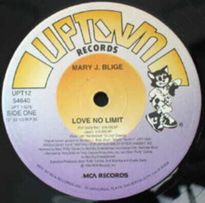 Mary J. Blige - Love No Limit - Used Vinyl Record 12 - 55 - A1177z