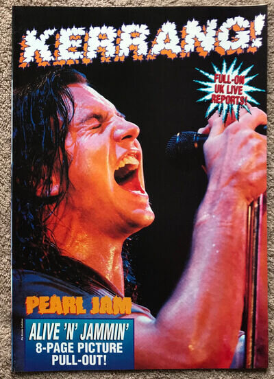 PEARL JAM ~ 1993 8-Page poster pullout
