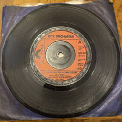 Roy Buchanan, The Messiah Will Come Again - 1972 - 7" vinyl