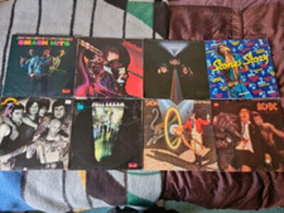Rock Metal Vinyl Bundle. Judas Priest AC/DC Hendrix 70s 80s Records