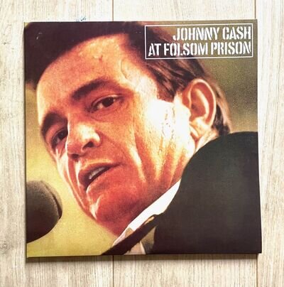 JOHNNY CASH - LIVE AT FOLSOM PRISON - DOUBLE VINYL LP ALBUM 12" - 180g - NEW
