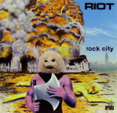 Riot - Rock City - Used Vinyl Record - B5783z
