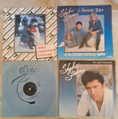 Shakin' Stevens X 4 Original 7" Vinyl Singles ~ Lovely! ~ Look! ❤️