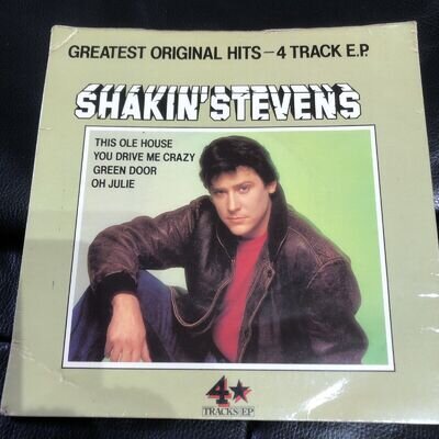 Shakin' Stevens - Greatest Original Hits - 4 Track EP 7", EP, 1982