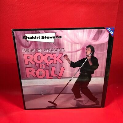 SHAKIN' STEVENS There Are Two Kinds Of Music Rock 'n' Roll UK Vinyl LP SEALED