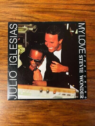 Julio Iglesias - My Love ft Stevie Wonder - 7” Single - Ex/ex-(B4)