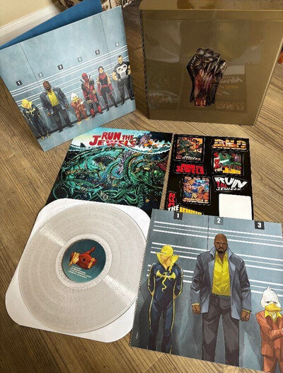 RUN THE JEWELS-RARE RTJ STAY GOLD COLLECTORS BOX WITH ALBUM AND STICKERS