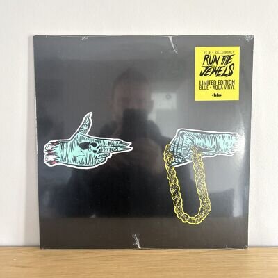 Run The Jewels - HHV Exclusive BLUE / AQUA SWIRL Vinyl - New & Sealed