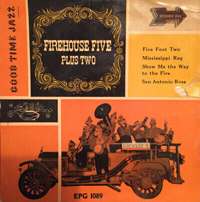 Firehouse Five Plus - Used Vinyl Record 7 - 03 - A1177z