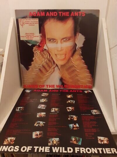 Adam and the Ants - Kings of the Wild Frontier Vinyl LP Record with Inner sleeve