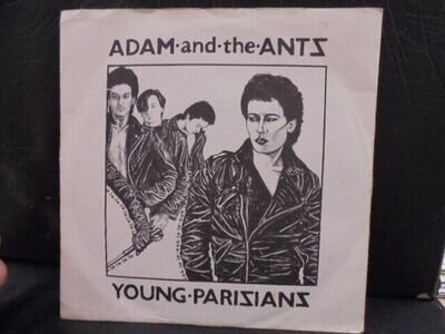 ADAM AND THE ANTS " YOUNG PARISIANS " 7" 45 EX+ COND.IN PIC SL.
