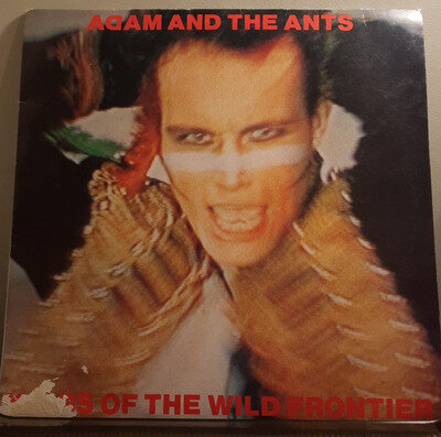ADAM AND THE ANTS-KINGS OF THE WILD FRONTIER VINYL LP 1980 CBS 84549 VG/GD+