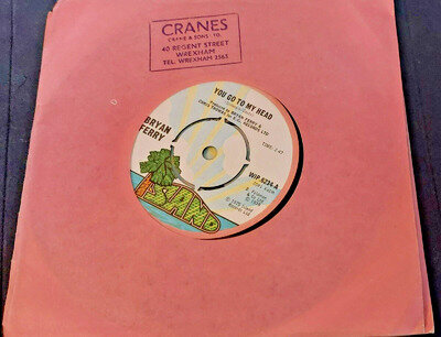 Bryan Ferry 'You Go To My Head-Re-Make /ReModel' 1972 £2.45