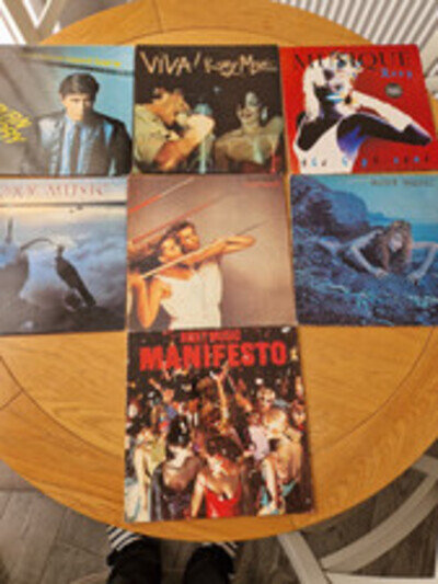 7 X Bryan Ferry Roxy Music Vinyl Albums
