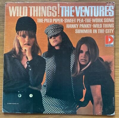 The Ventures WILD THINGS! LP (U.S. Dolton Mono EX/VG) shadows