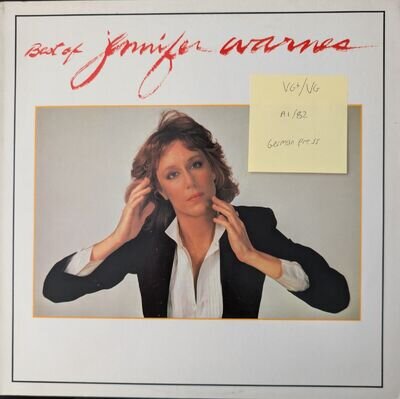 Jennifer Warnes Best Of Vinyl Record VG+/VG 204427 1979