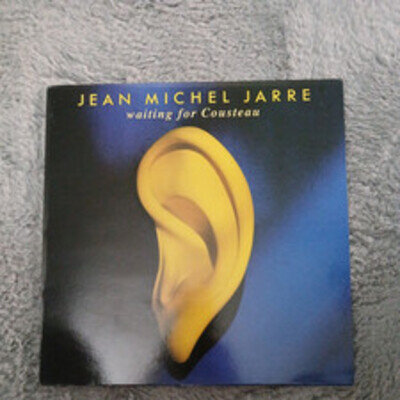 Jean Michel Jarre - Waitung for Cousteau - Vinyl LP 1990 - Polydor Holland