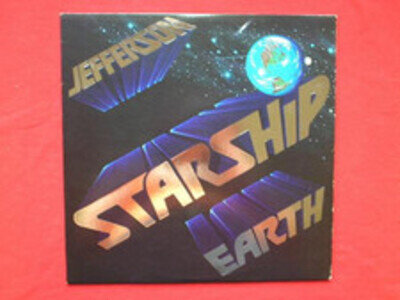Jefferson Starship Earth LP Grunt BXL12515 EX/VG 1974 with inner, Earth