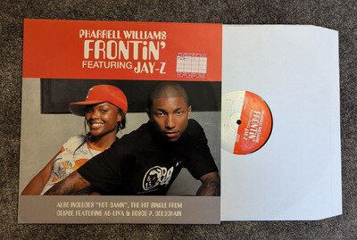 PHARRELL WILLIAMS JAY-Z - RARE 12" SINGLE VINYL RECORD