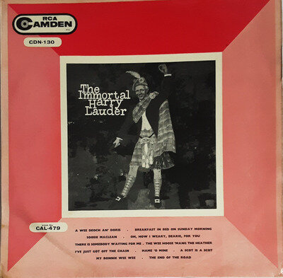 Immortal Harry Lauder UK Compilation 1959 His Late 20s/Early 30s 78s EX Vinyl