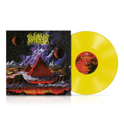 Blood Incantation 'Absolute Elsewhere' LP Gatefold Sun Yellow Vinyl + poster NEW