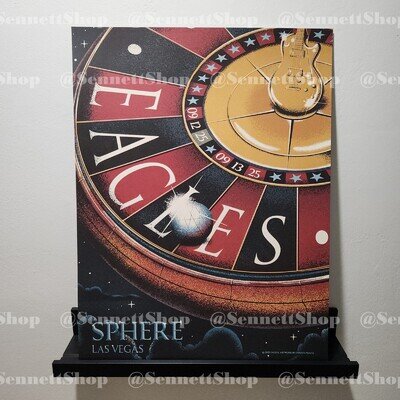 Eagles Poster Sept 12 & 13, 2025 (18 x 24) Sphere Las Vegas